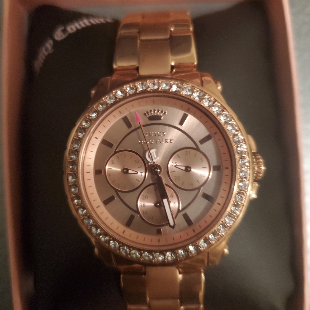 Rose Gold Juicy Couture Watch